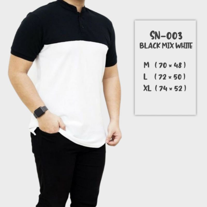 kaos polo kerah shanghai