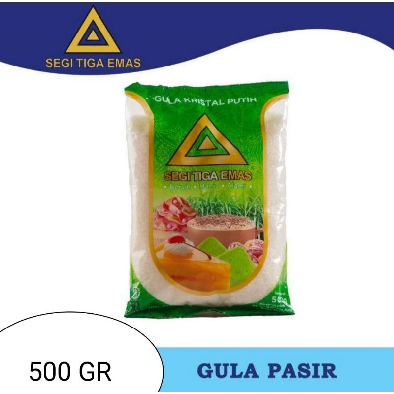 

Gula Pasir Segitiga Emas 500GR