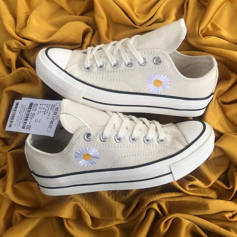 SEPATU CONVERSE PEACE MINUS ONE OFF WHITE LOW PREMIUM