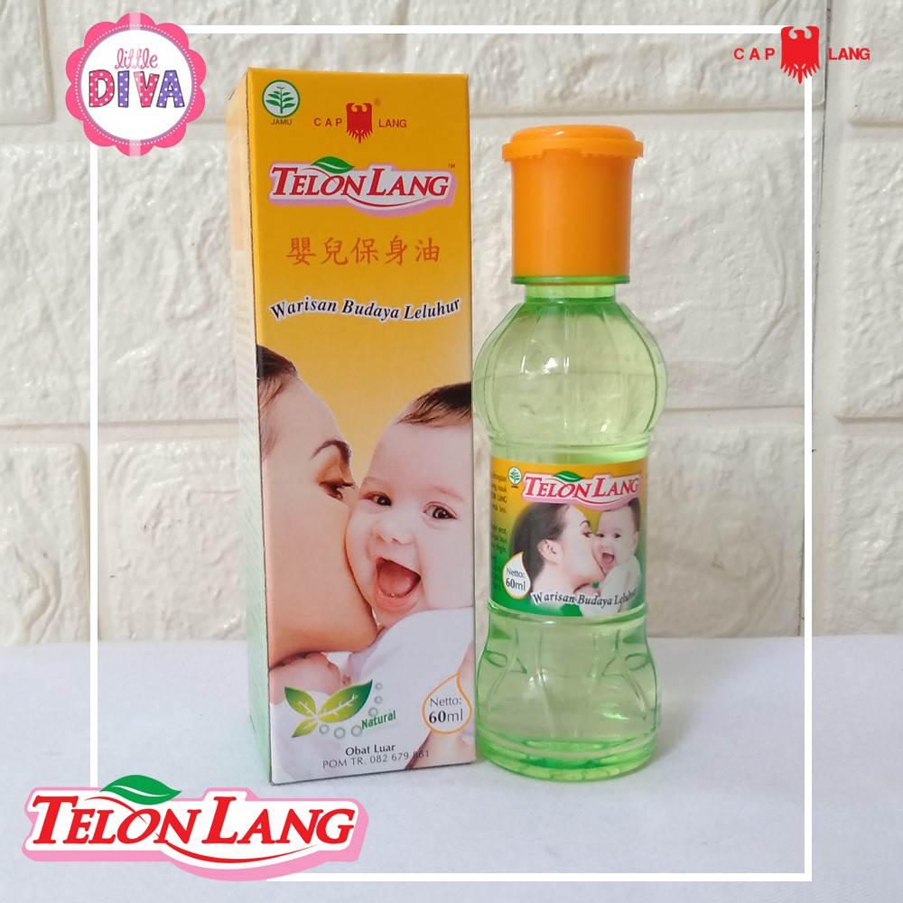 Minyak Telon CAP LANG 60ml untuk bayi 60 ml caplang ens