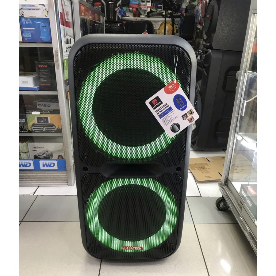 ASATRON Speaker Meeting Bluetooth Double 12&quot; TYPHOON - Garansi Resmi 1 Tahun