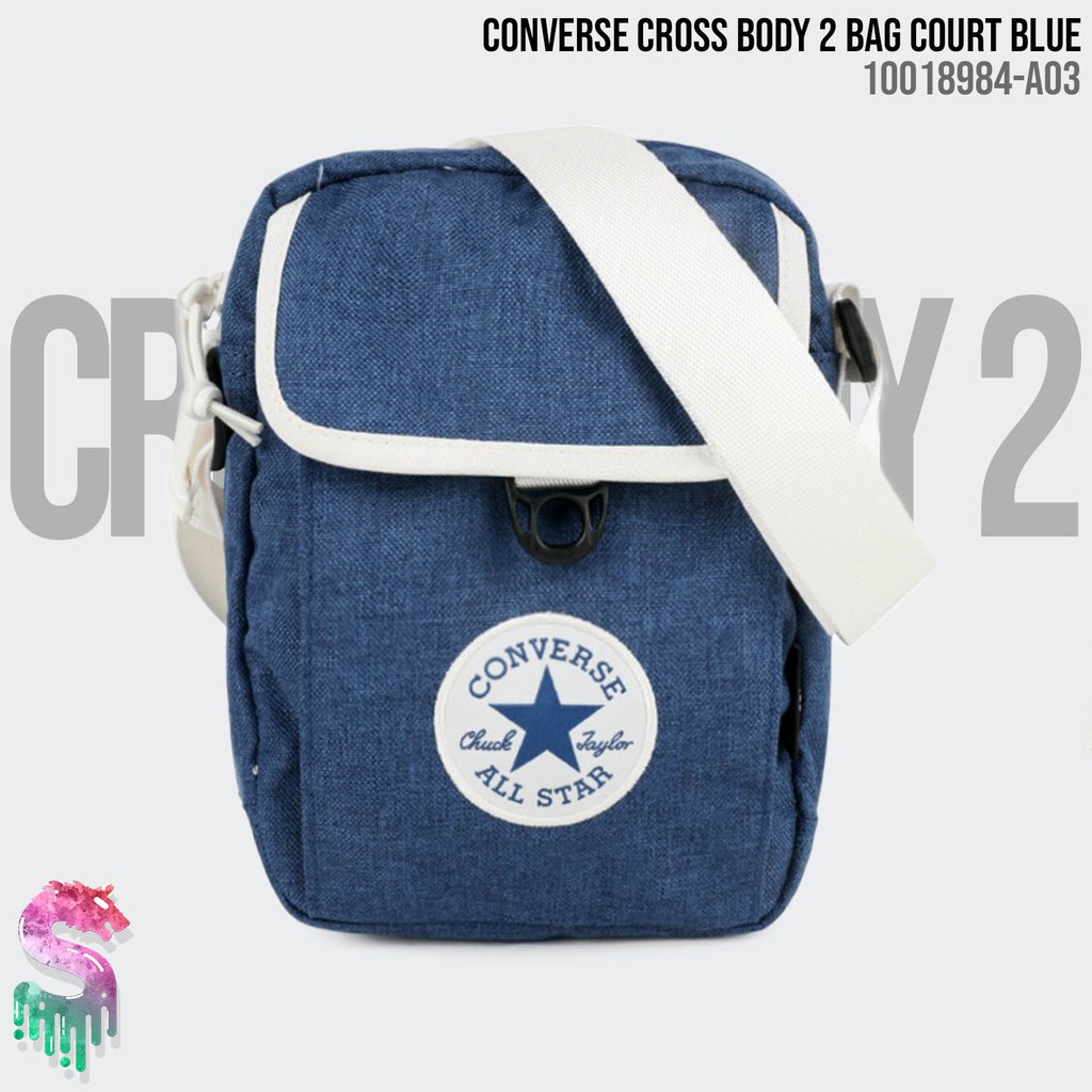 CONVERSE CHUCK TAILOR CROSS BODY 2 SLING BAG ORIGINAL - TAS SELEMPANG PRIA WANITA UNISEX ASLI
