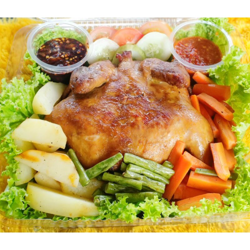 

Honey Roasted Chicken / Ayam panggang madu utuh