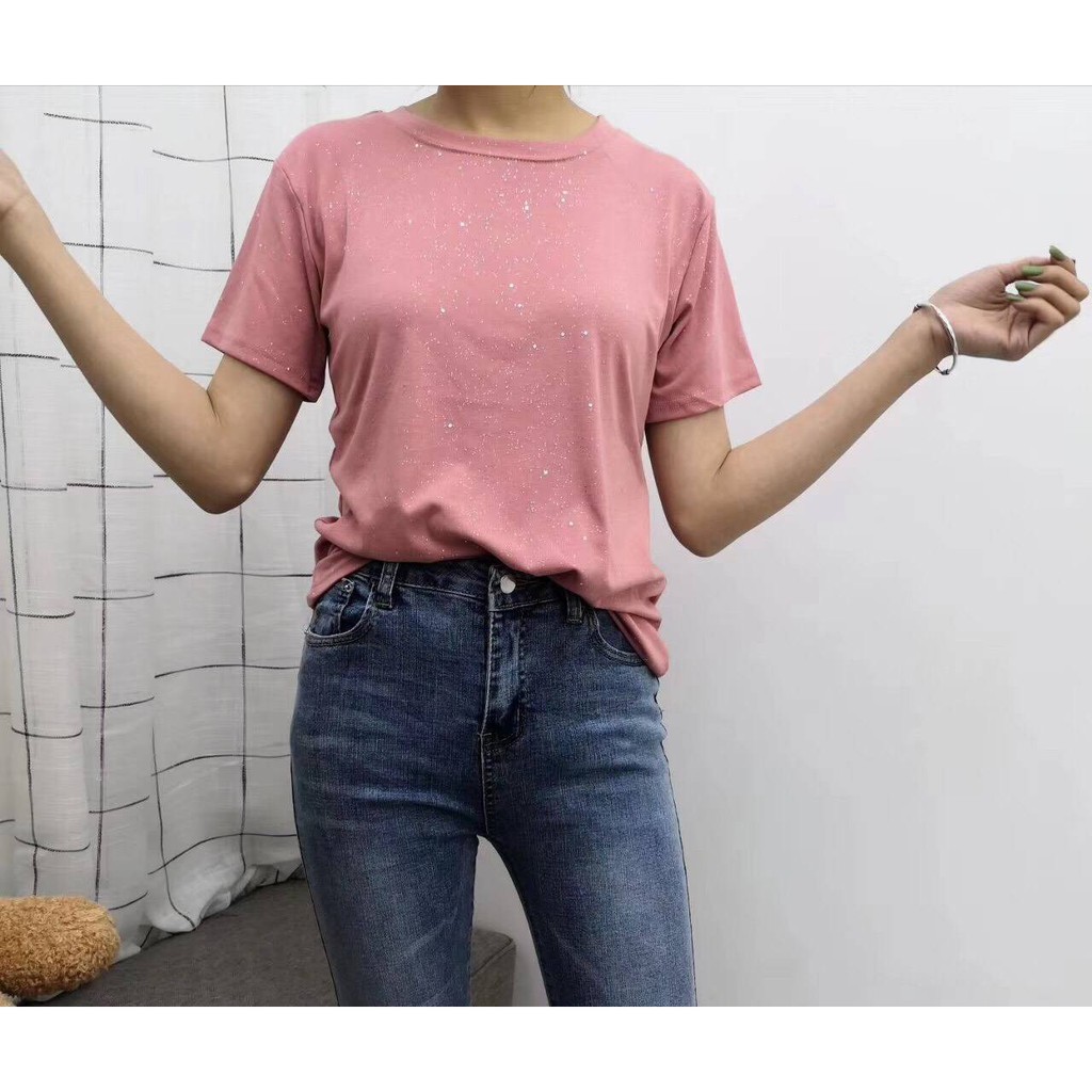 BAJU KAOS GIANT BASIC GLITER