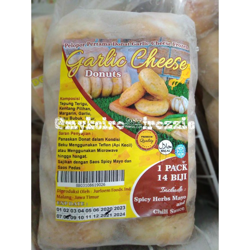 

Donat Garlic 14pcs