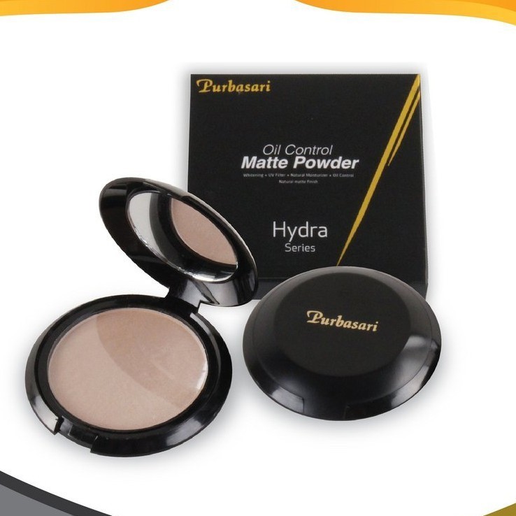 ^ KYRA ^ Purbasari Oil Control Bedak Matte Powder - Hydra Series - Netto 12 gr