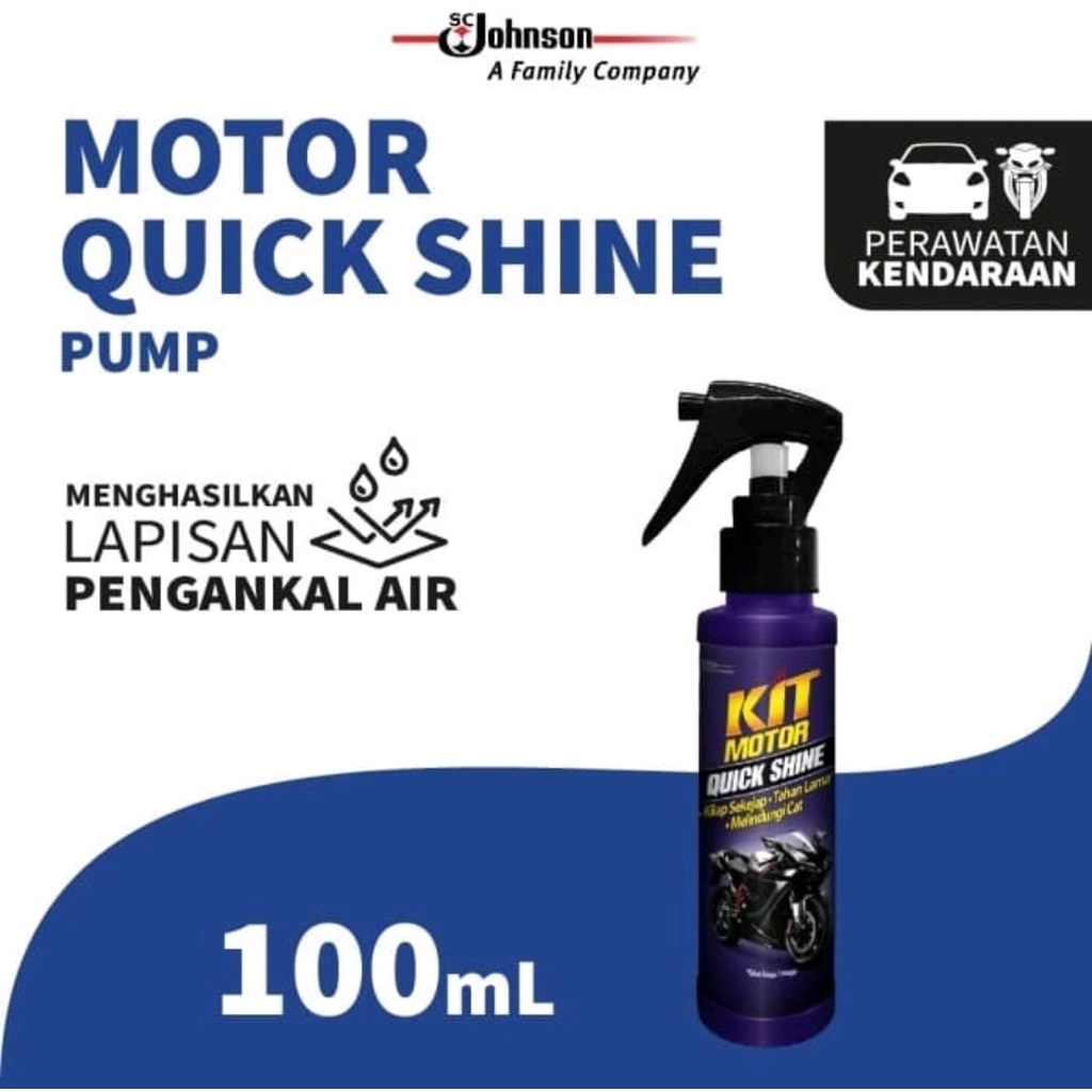 Kit Motor Quick Shine 100ml