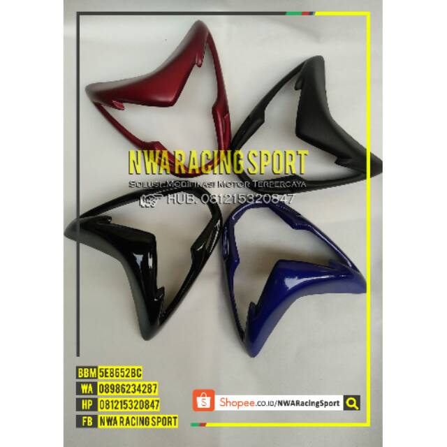 Cover List Lampu Vixion R dan All New Vixion