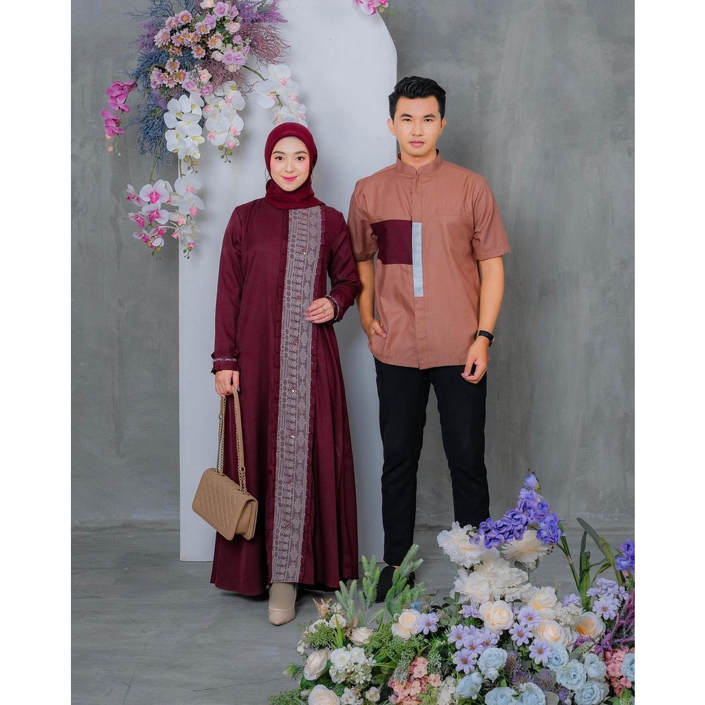 READYSTOCK SIAP KIRIM Nabela dress payet, nabela couple payet, nabela koko pendek | storesell_os | b