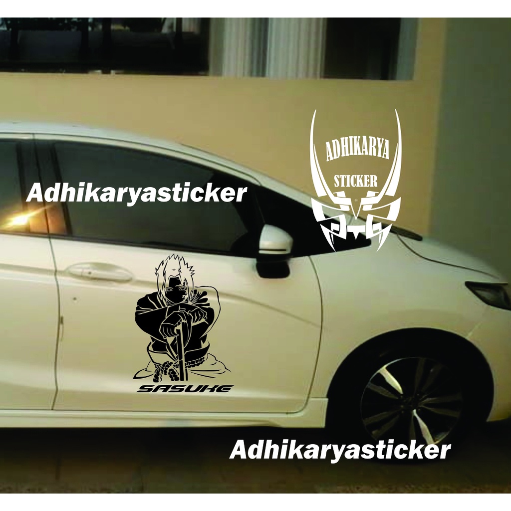 STIKER MOBIL SASUKE STIKER MOBIL SAZUKE KEREN STIKER MOBIL NINJA SASUKE KEREN