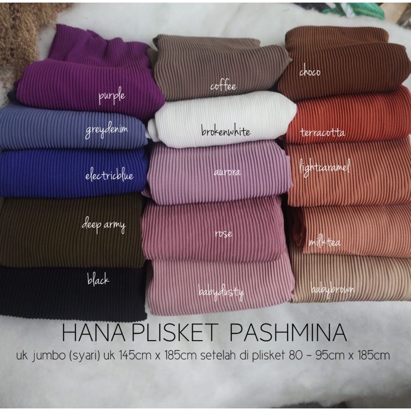 Hana pashmina plisket syari-1
