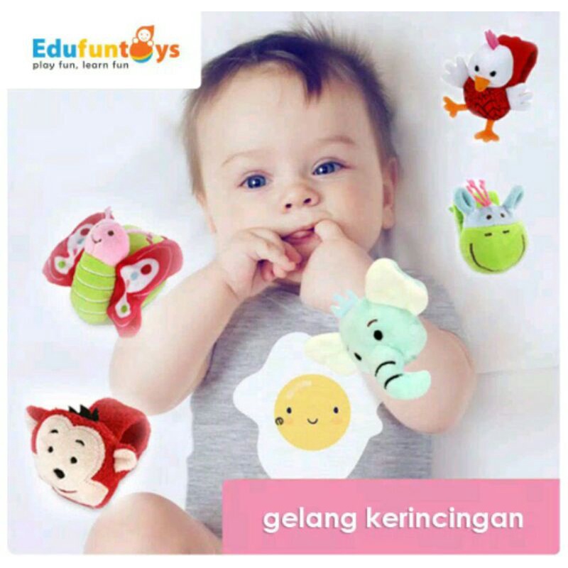 gelang kerincingan bayi/gelang rattle