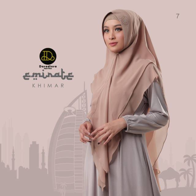 KHIMAR EMIRATE Pet Antem Original Daradiora Hijab