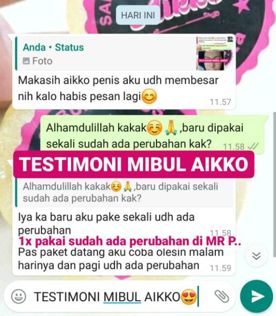 MINYAK BULUS STRAWBERRY 30ML SOLUSI EJAKULASI DINI-1