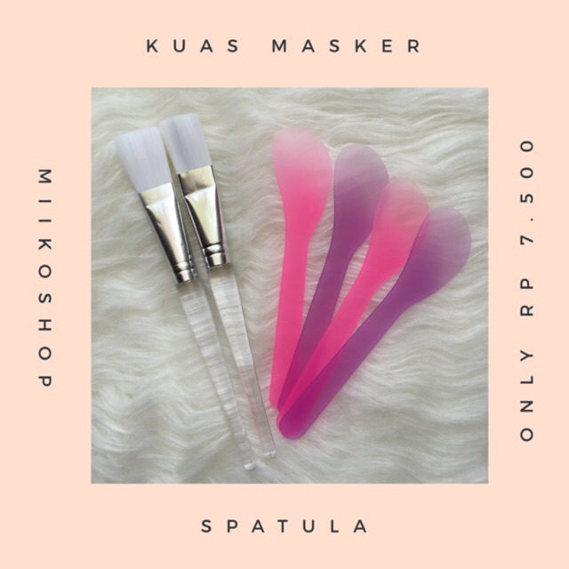 Kuas/Spatula masker