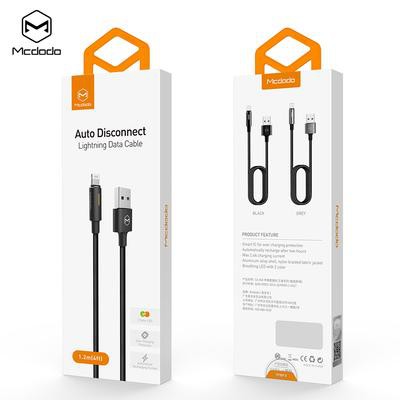 Mcdodo Auto Disconnect Lightning Data Cable CA-526 1.2M Original 100%