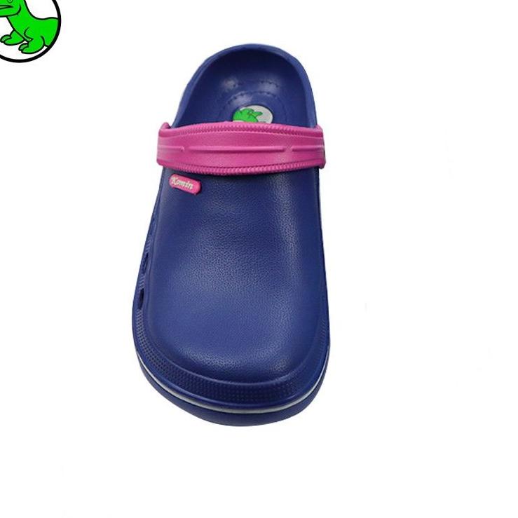 [AED.16Ap22ᴬ]  Sandal Selop Karet Baim wanita Komin 023 Warna Warni untuk Praktek Lab, Perawat, Dokt
