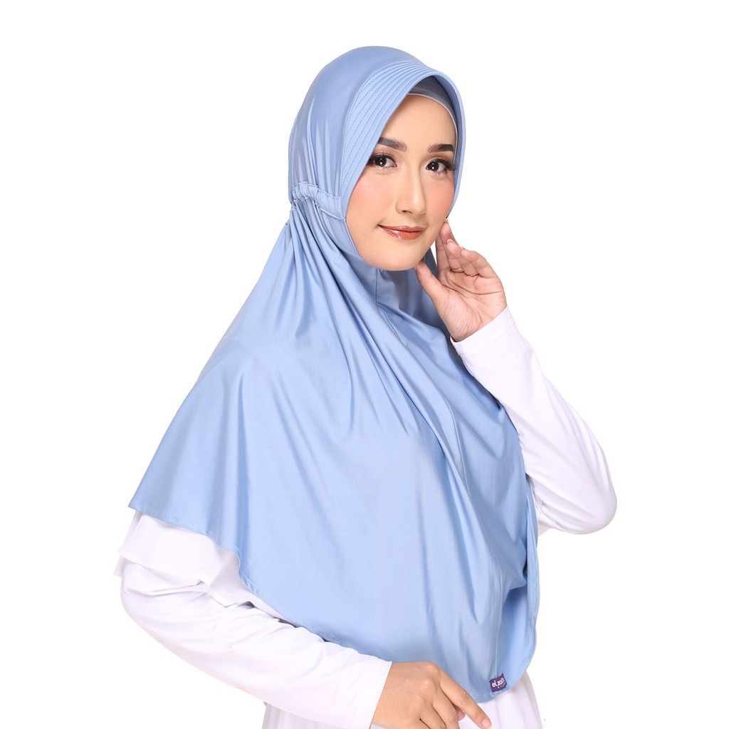 Elzatta Jilbab Instan Polos Zaria Sahara L-533