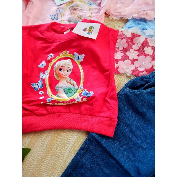 PART 1- SETELAN CELANA JEANS ANAK PEREMPUAN IMPORT 1-5 TAHUN LENGAN PANJANG / SETELAN ANAK CEWEK IMPORT CELANA JEANS CUTBRAY MUTIARA + SWEATER ANGSA