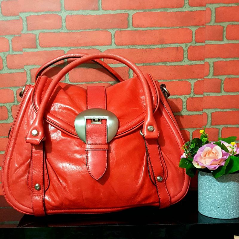 Preloved Tas Francesco Biasia Merah
