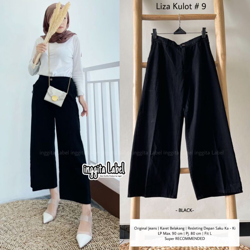 liza kulot #9 celana kulot jeans by inggita label