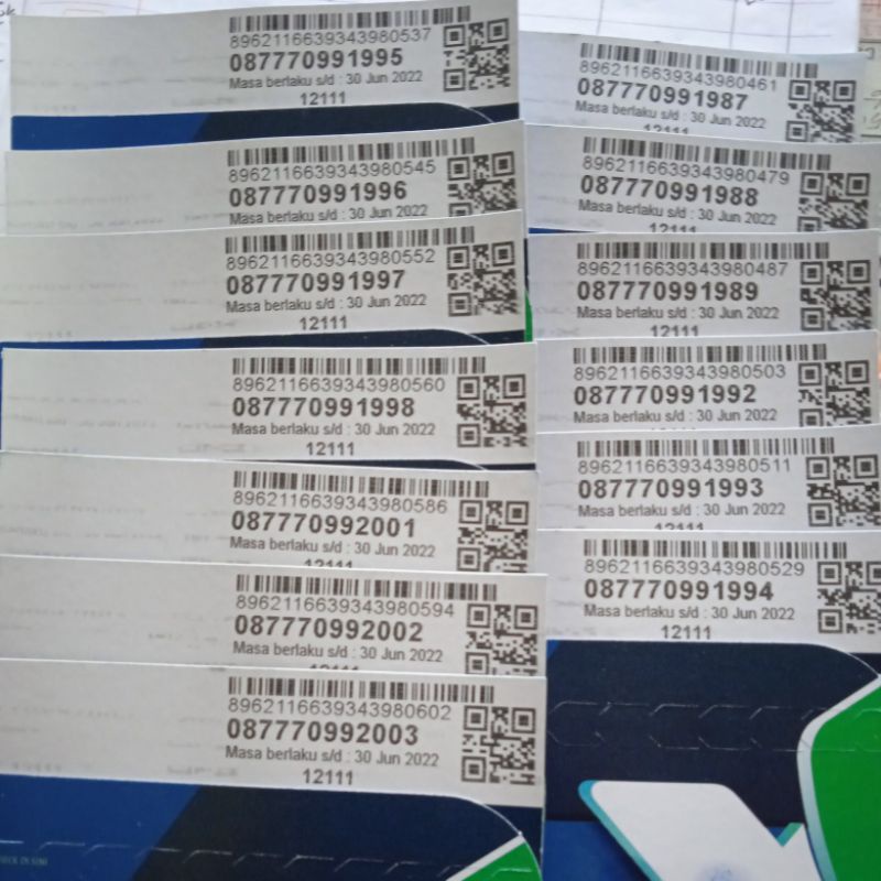 No Cantik XL Seri Tahun Plus Kuota 2GB