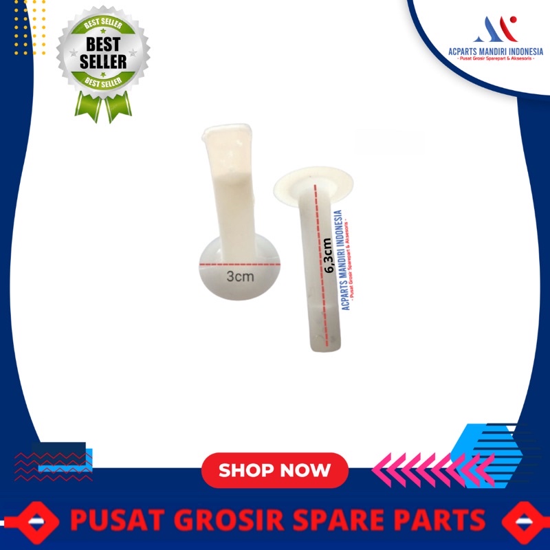 Tiang plastik seal drain below mesin cuci umum multi