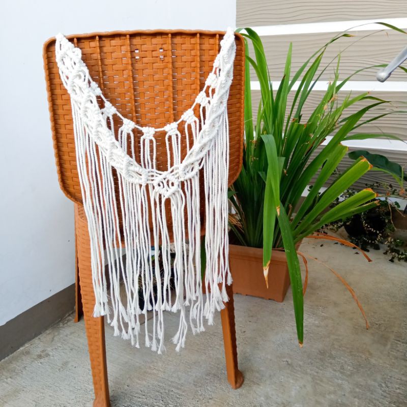 Dekorasi Kursi, Dekorasi Kursi Wedding, Wedding chair, hiasan kursi macrame