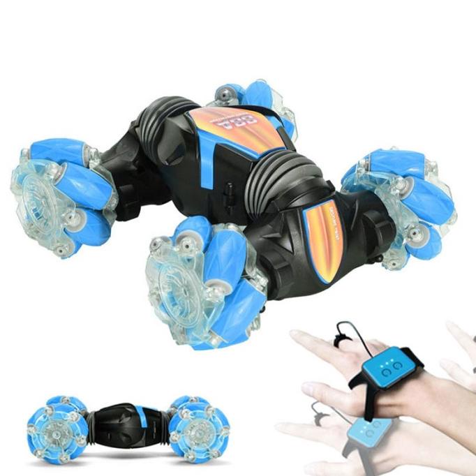 RC Hand Gesture Sensor Tangan Mainan Mobil Remote Control Offroad Stun