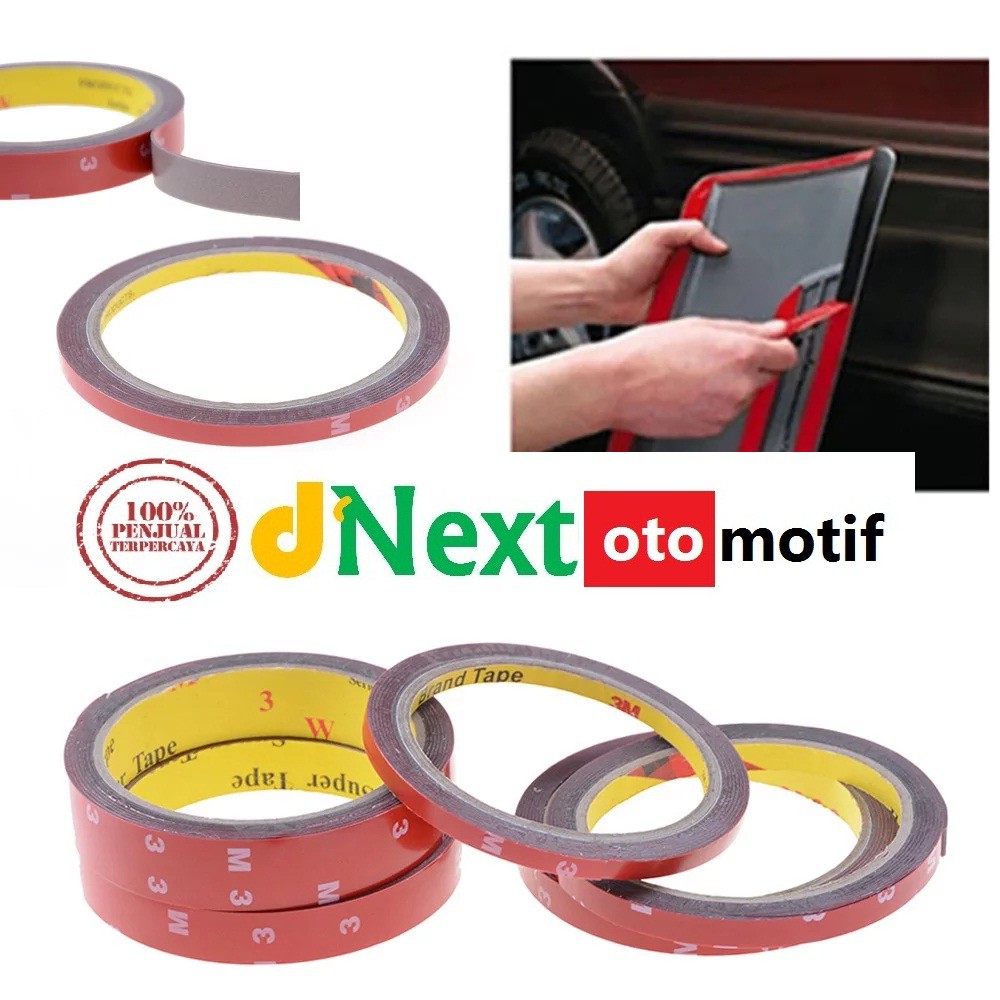 

Double Tape Adhesive Tape Double Tip M3 Lebar 05 Cm X 3 M