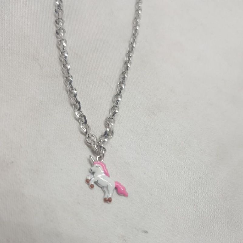 KALUNG EMAS PUTIH 8K UNICORN