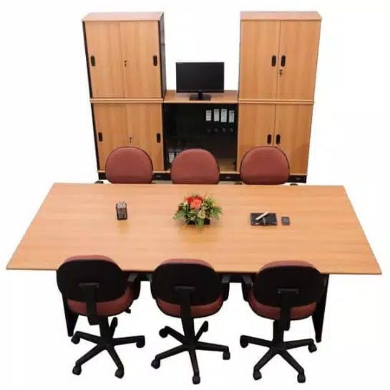MEJA BUNDAR MEJA TULIS MEJA MEETING MEJA RAPAT MEJA KANTOR MEJA SIDANG MEJA DOSEN MEJA DEKAN MEJA RE