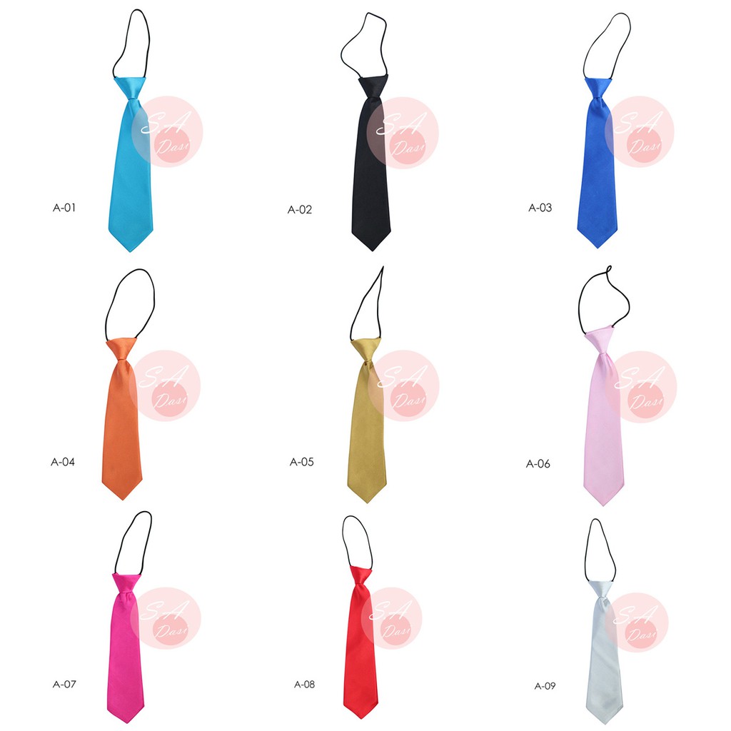 Dasi Anak Balita Bahan Satin Premium Import Banyak Warna