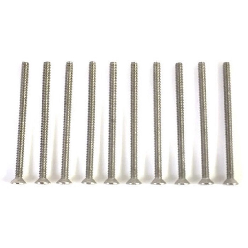 Baut Rata 30mm screw M2 /Baut Gepeng / Baut pipih