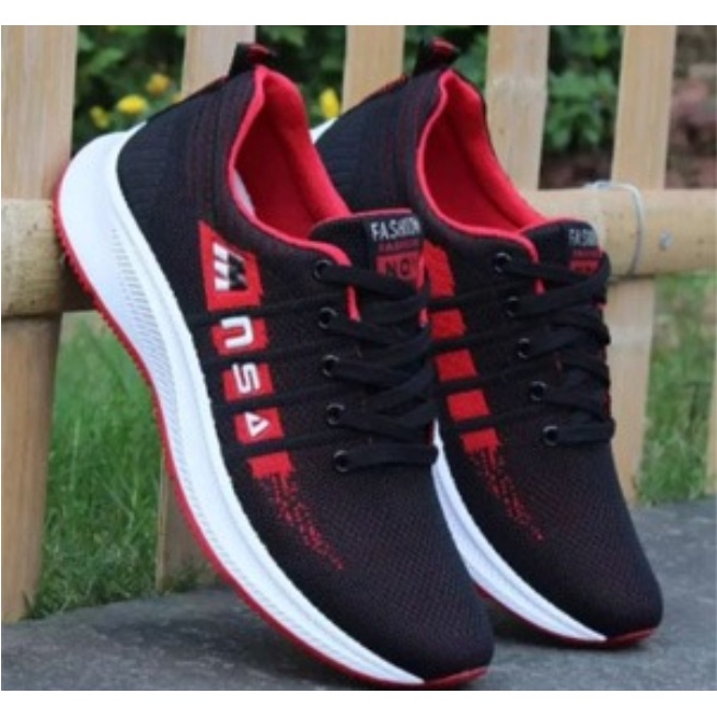 Sepatu Pria Sneakers Running NSA Sporty Terbaru Termurah / Alody's Collection