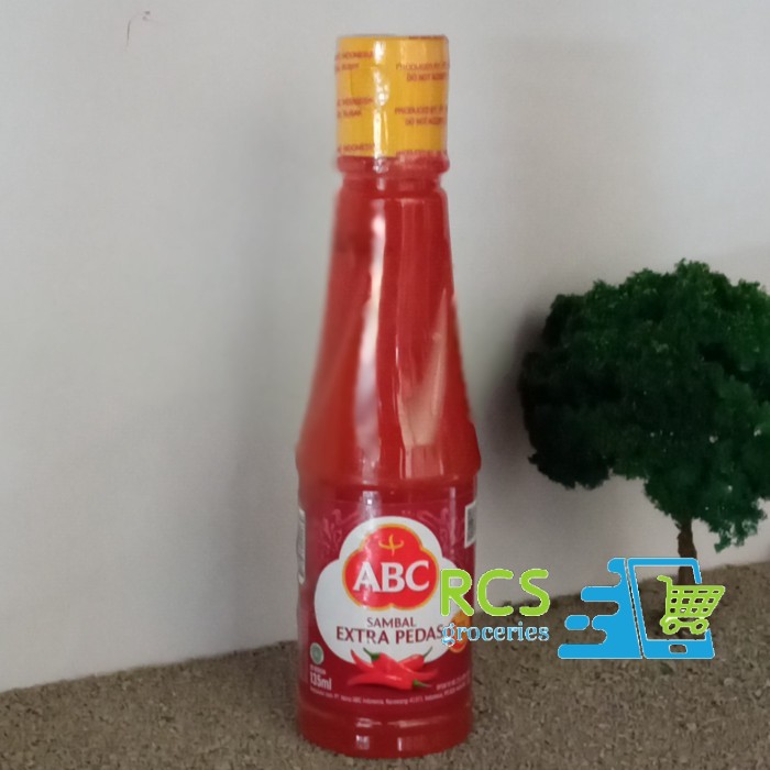 

Saus Botol ABC Sambal Extra Pedas 135 Ml