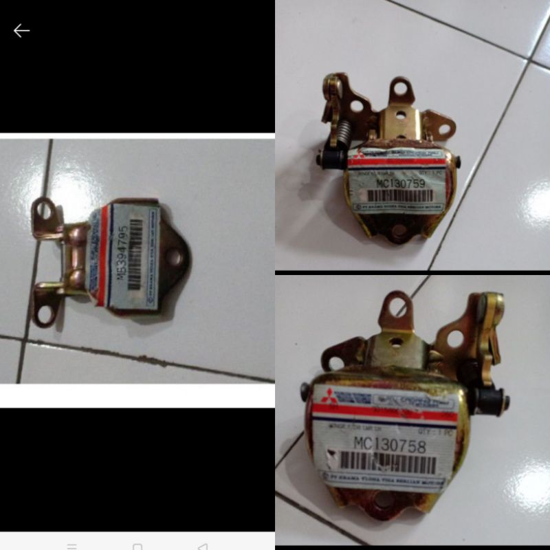 Engsel pintu ps100 ps120 ps135 ragaza ori 1 set 4 buah