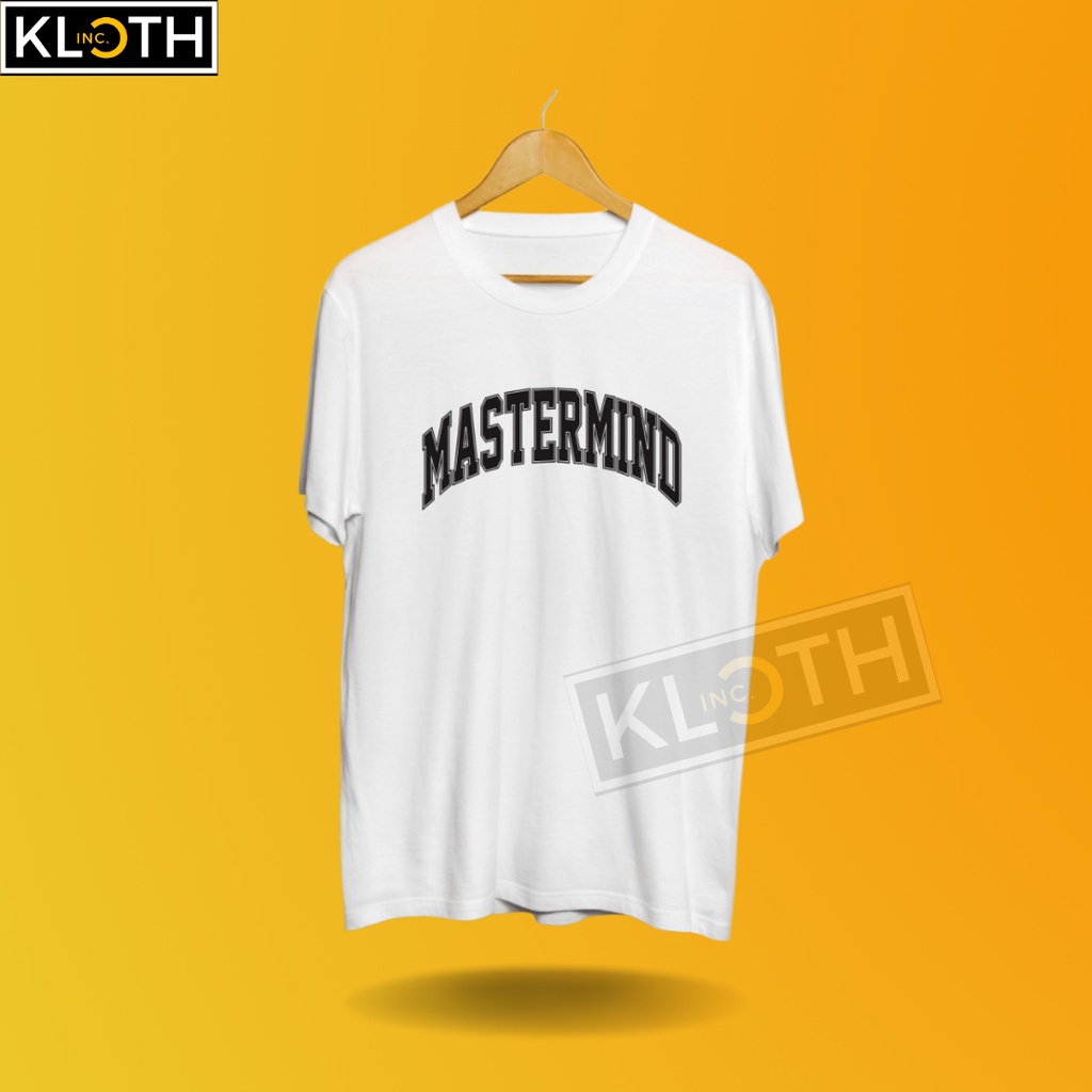 [BTS] Kaos BTS SUGA Mastermind Cotton 24s Premium Bisa Upgrade Lengan Panjang