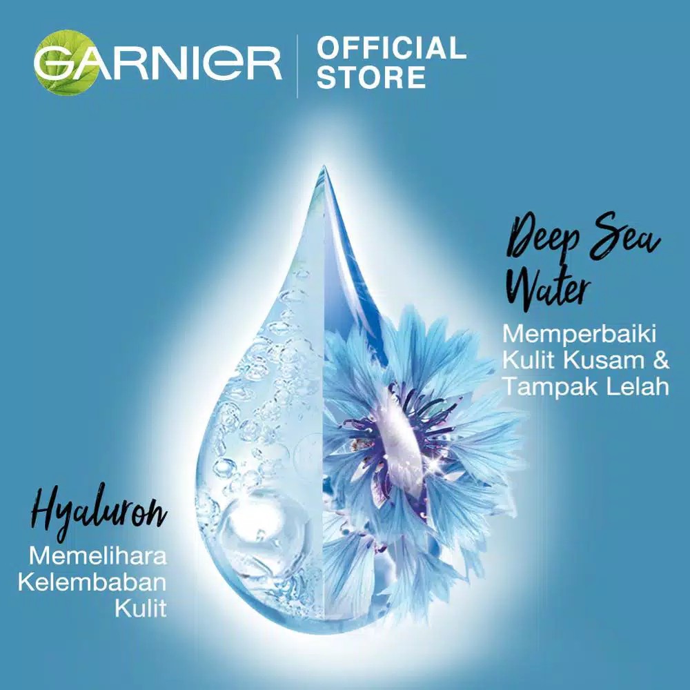 Garnier Hydra Bomb Night Serum Mask (Perawatan Intensif Untuk Kulit Kusam &amp; Lelah)