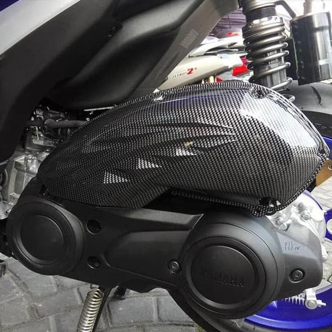 New TUTUP CVT DAN HAWA AEROX KARBON | COVER FILTER HAWA AEROX | COVER CVT AEROX KARBON