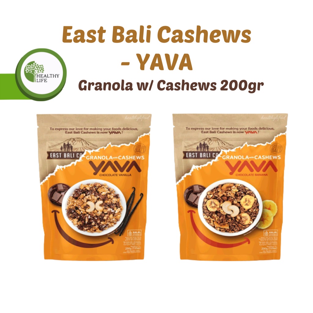 East Bali Cashews - Yava - Granola With Cashews