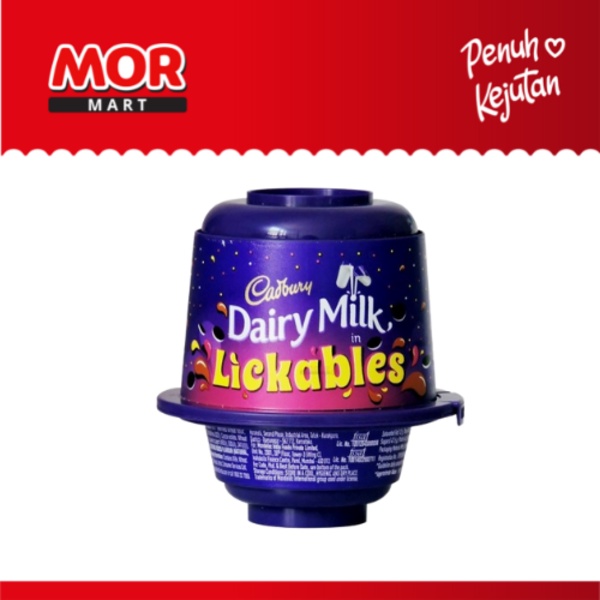 

CADBURY DAIRY MILK Lickables Cokelat Susu 20 gr