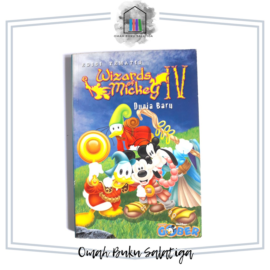 kommik Paman Gober Edisi Tematis WIZARD OF MICKEY 1. 2 4