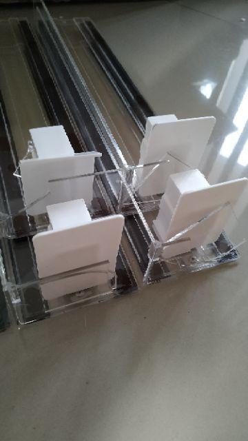 Rak Acrylic Pusher 30cm Otomatis Toko Minimarket Supermarket