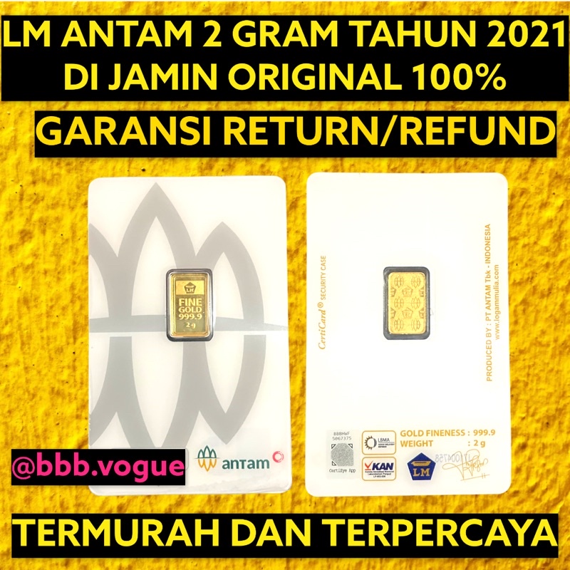 LM Antam Emas 2 Gram