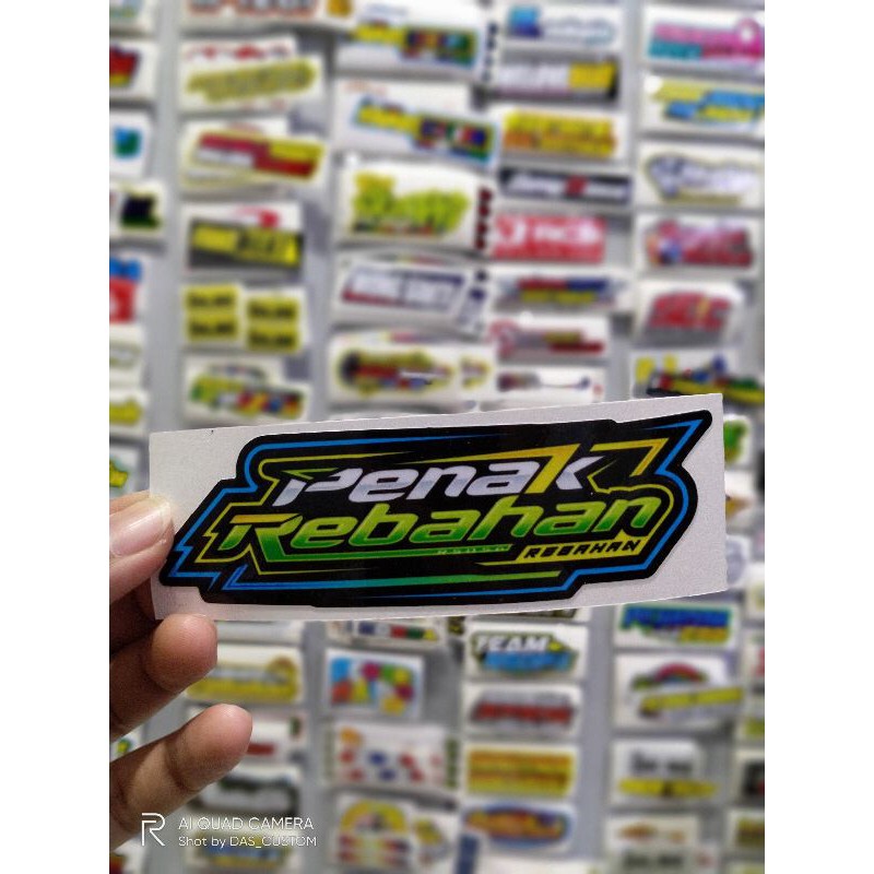 sticker printing PENAK REBAHAN