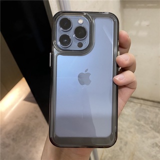 (2 Gen) Hard Case Silikon Transparan Untuk compatible for Iphone 13 Pro Max 12 11 Pro Max Xs Max Xr X 7 + 8 Plus