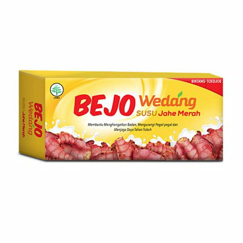 

Bejo Wedang Susu Jahe Merah Box 5x10.5g