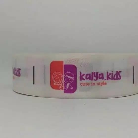 

Label katun sablon 2 warna
