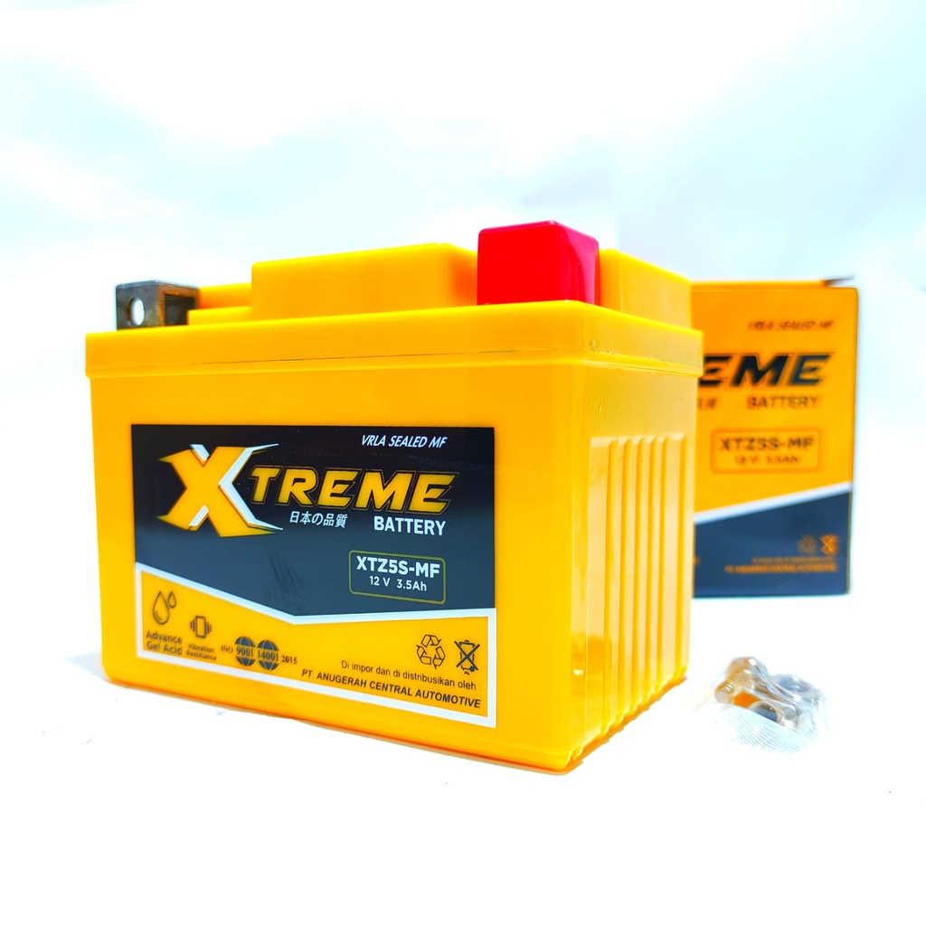 AKI MOTOR ACCU KERINNG GEL MF XTREME BEAT VARIO CS1 REVO XTZ5S ASLI